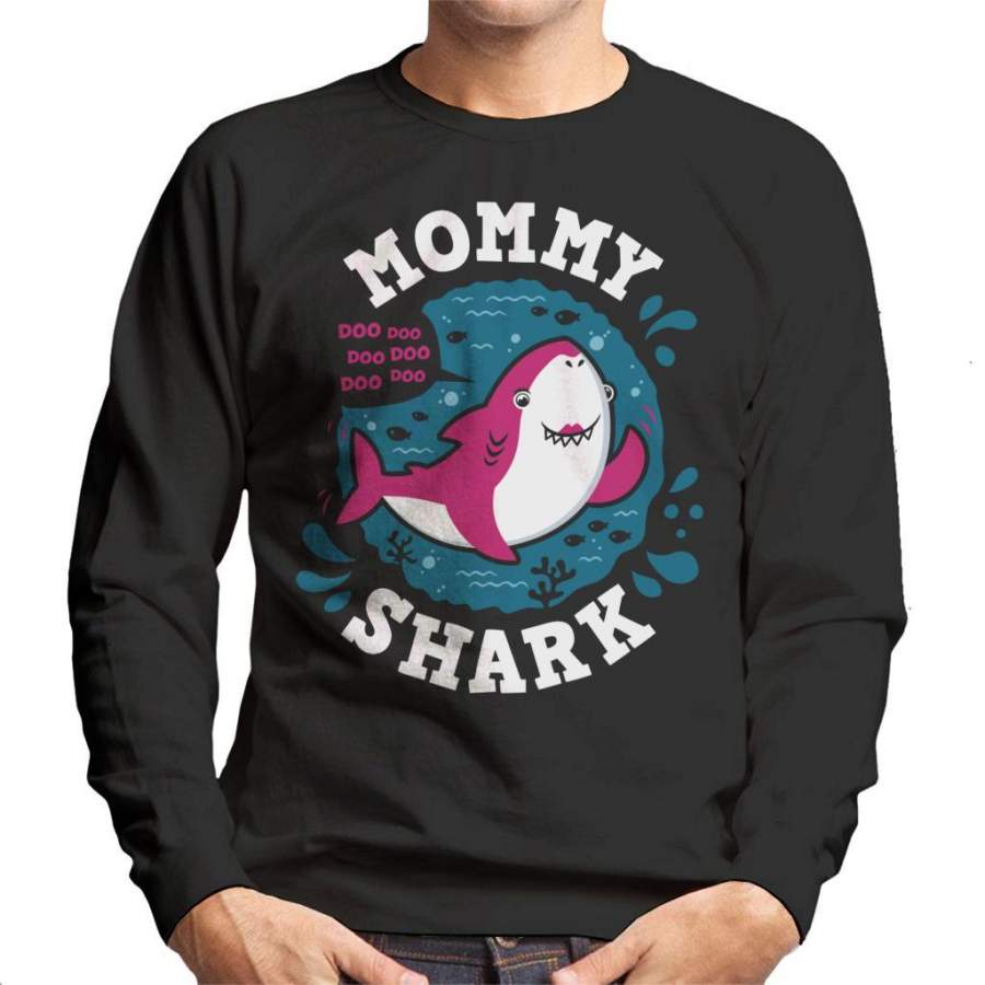 Baby Shark Family Mommy Men’s Sweatshirt