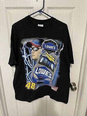 Vintage Nascar Lowe’s Racing T-shirt 9311