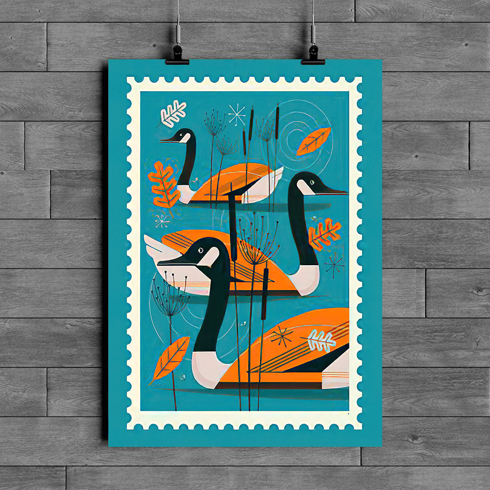 Duck Poster Ha161107Pt - Poster Art Design