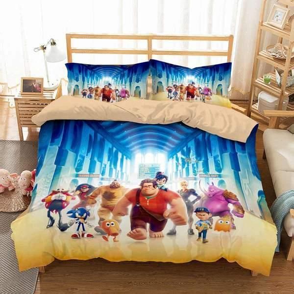 3D Customize Wreck It Ralph Bedding Set Duvet Cover