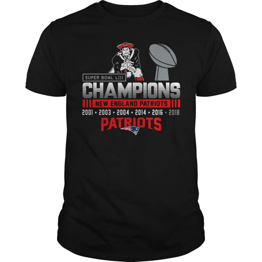 Super Bowl Champions New England Patriots T-Shirt