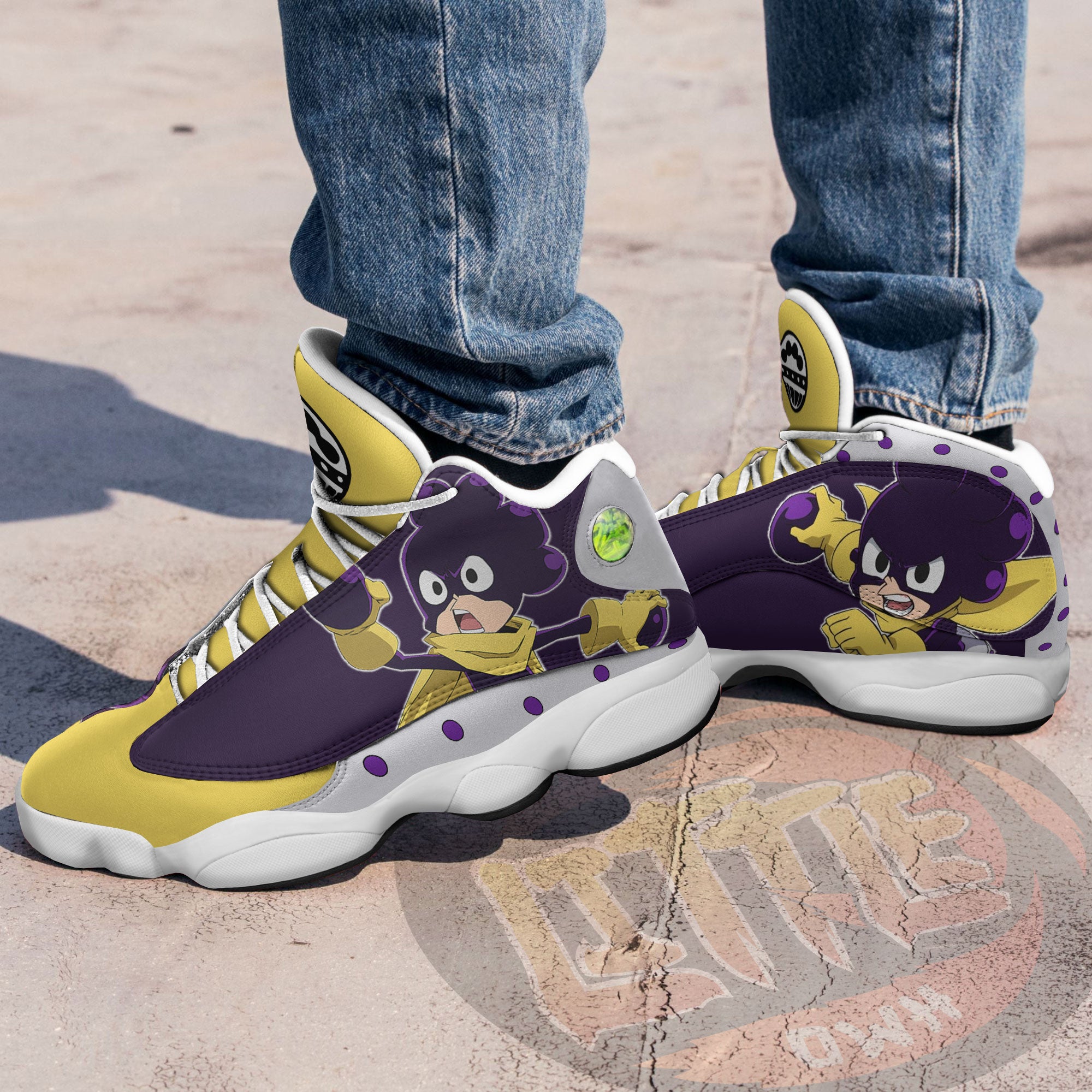 Minoru Mineta Shoes Custom My Hero Academia Anime Jd13 Sneakers