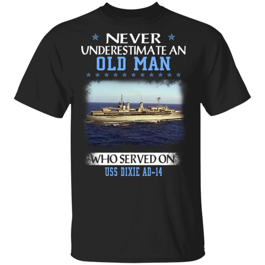 USS Dixie AD-14 Veterans Day Christmas Gift T-Shirt