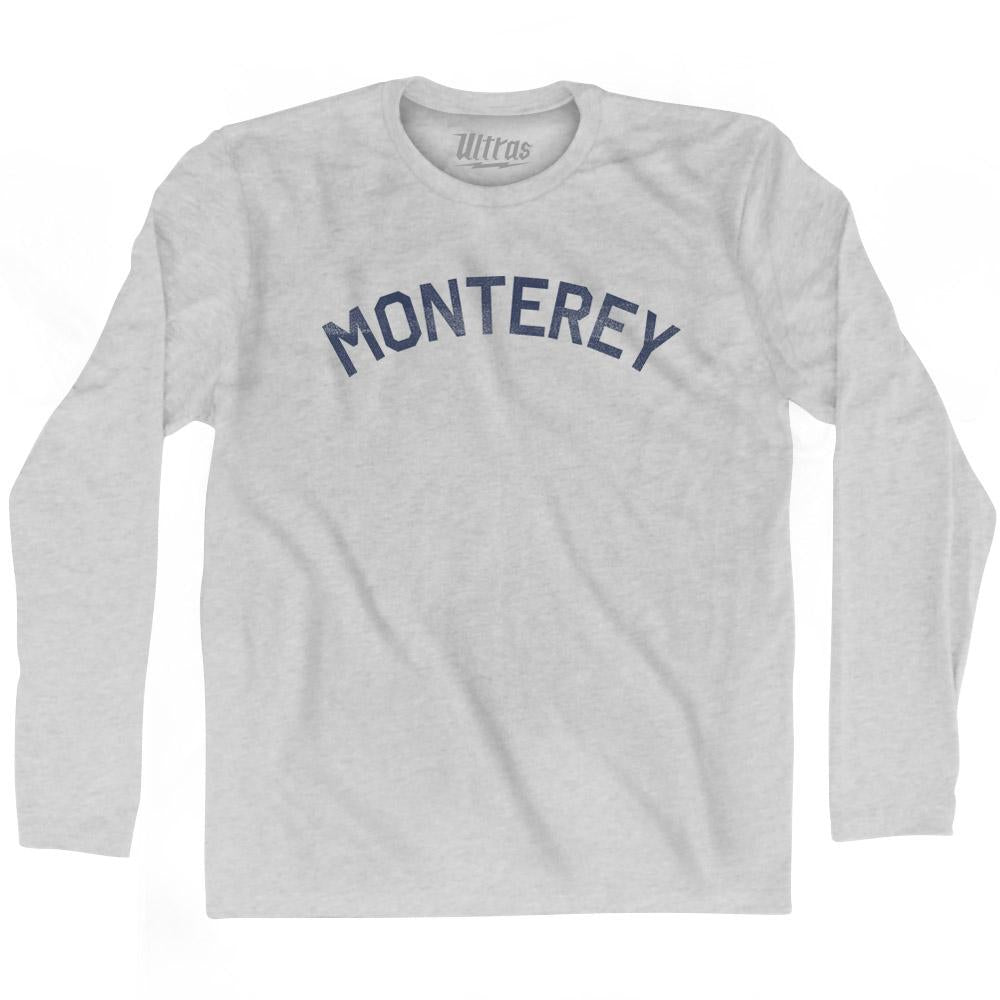 California Monterey Adult Cotton Long Sleeve Vintage T-shirt