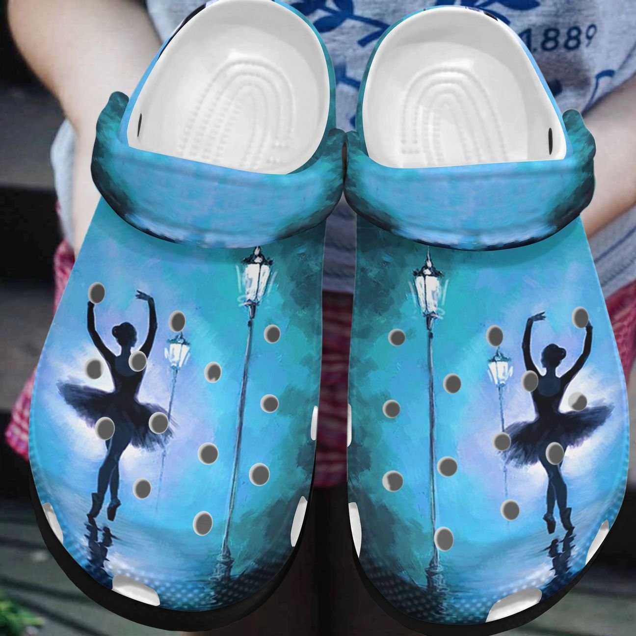 Ballet Personalized Clog, Custom Name, Text, Color, Number Fashion Style For Women, Men, Kid, Print 3D Dancer Vibe Only