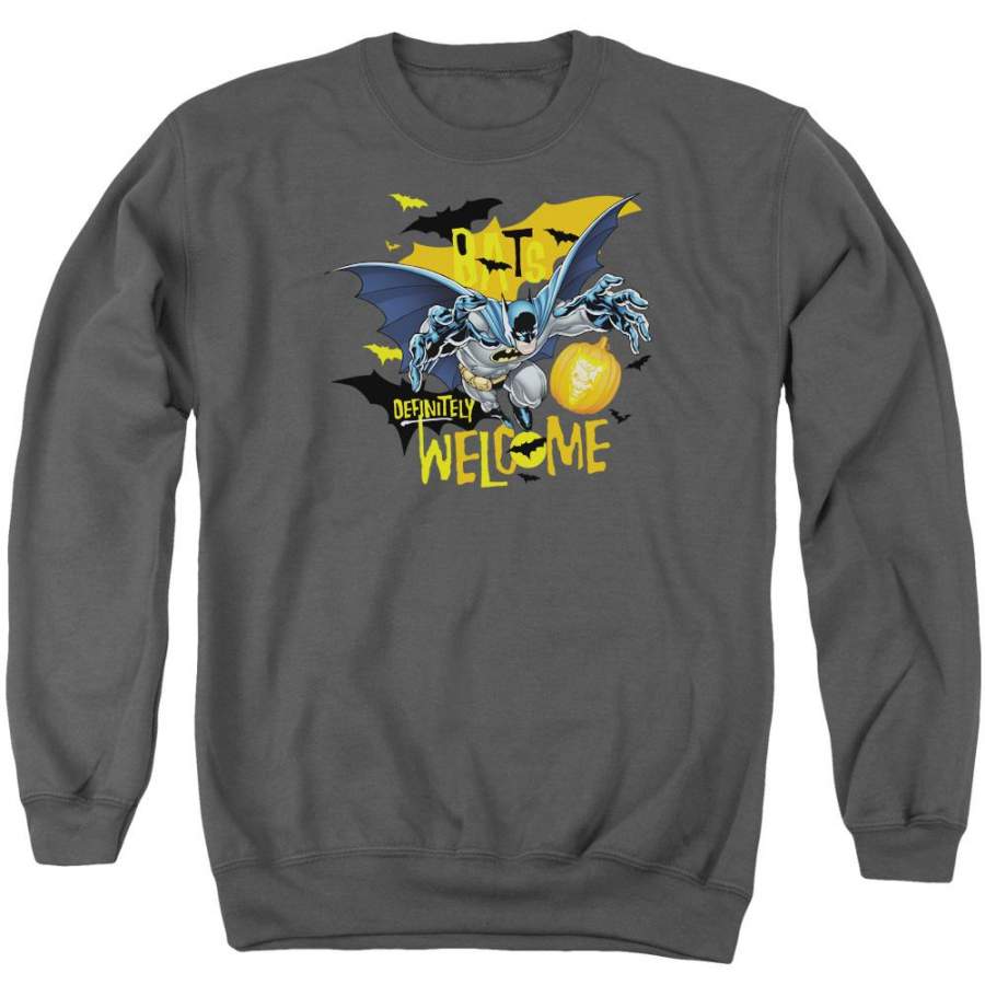 Batman – Bats Welcome Adult Crewneck Sweatshirt