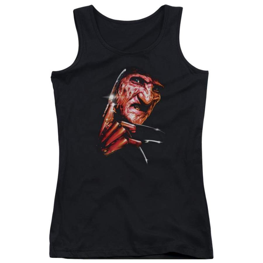 A Nightmare on Elm Street Freddys Face Juniors Tank