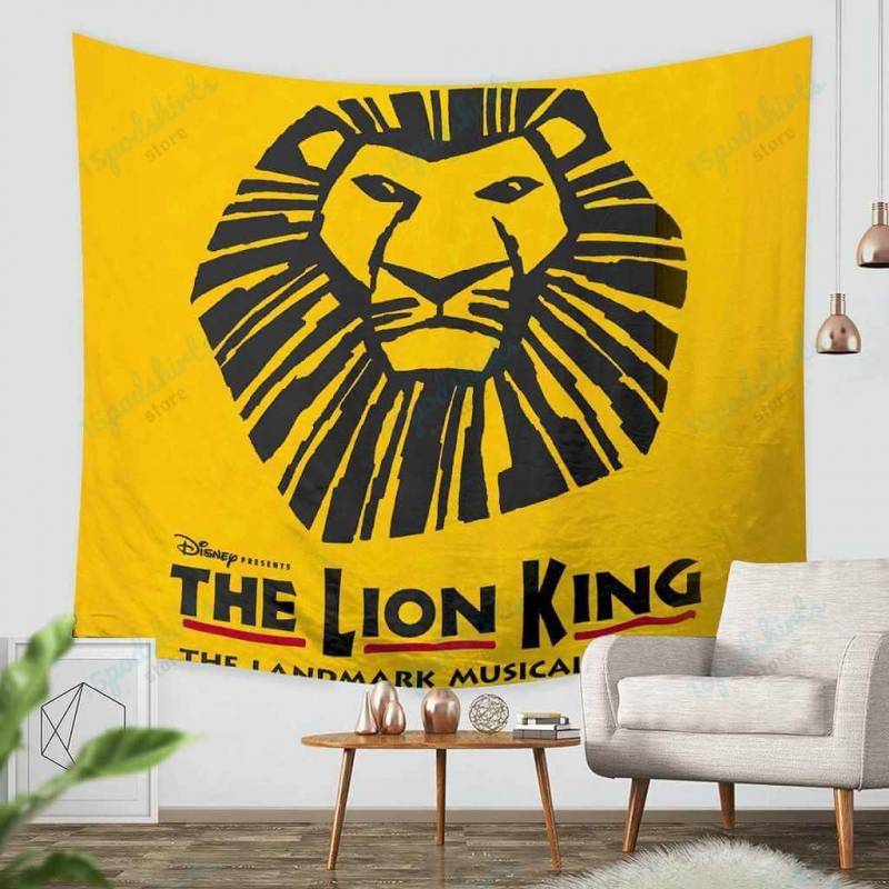 3D Custom The Lion King Tapestry Throw Wall Hanging Bedspread