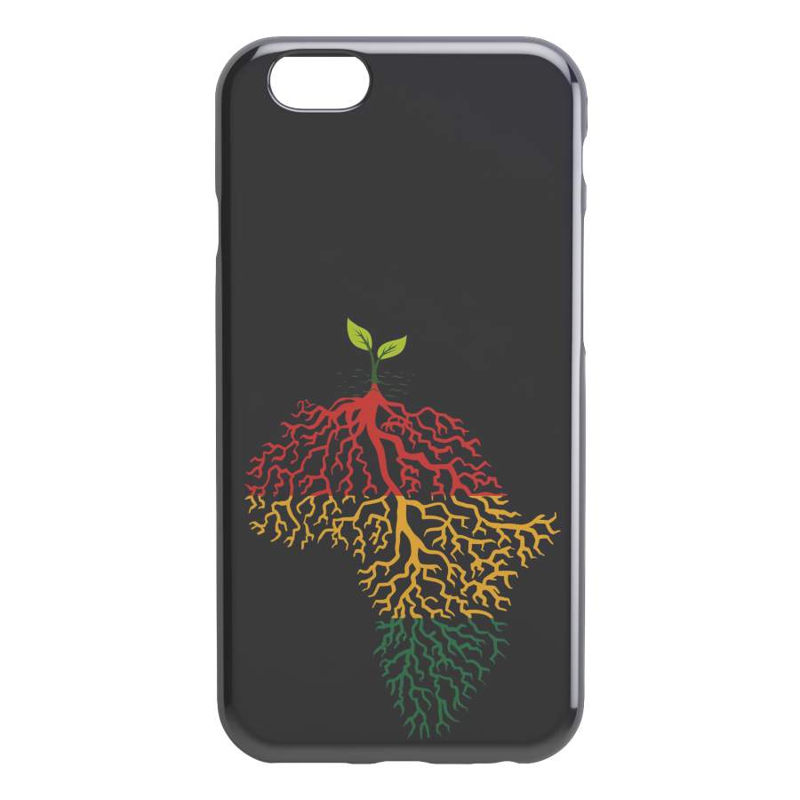 African American Black Girl Africa Melanin African Tree My Roots iPhone Case