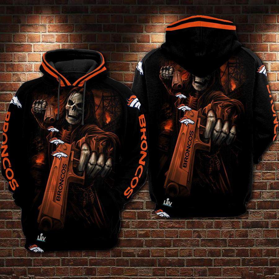 Denver Broncos Hoodie 3D Style2231 All Over Printed