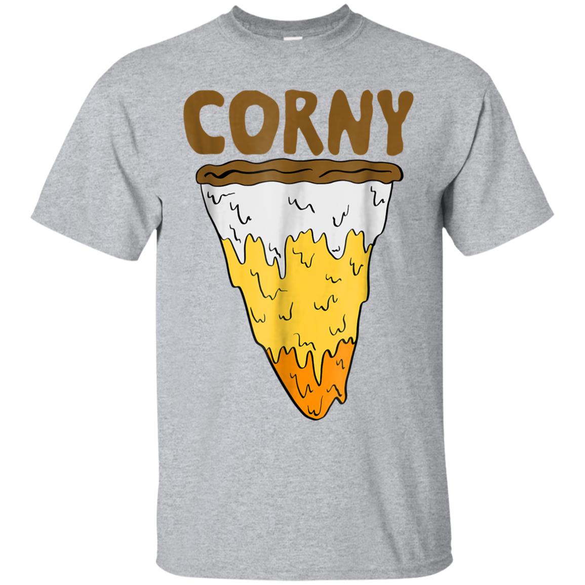 Candy Corn Pizza Shirt Corny Halloween Graphic Tee