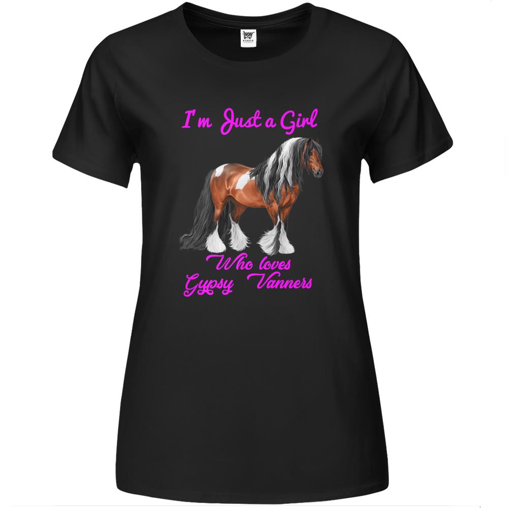 Gypsy Horses, Gypsy Vanners Premium Womens T Shirts