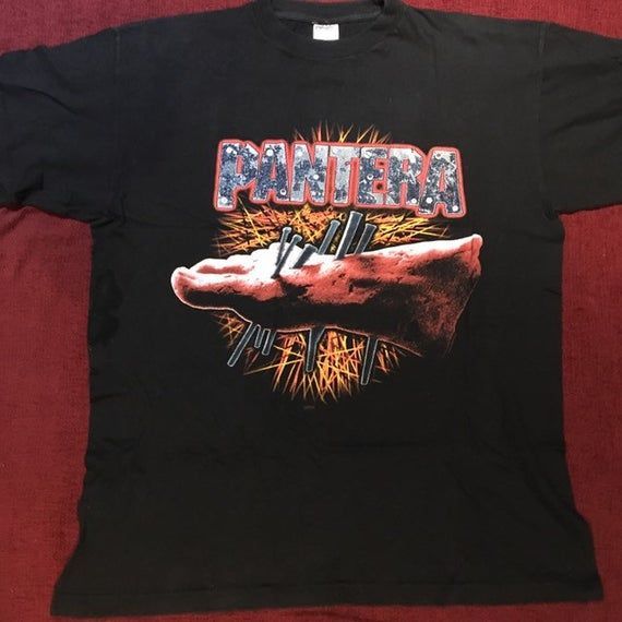 Vintage 1990S Pantera Shirt Vinterland Shirt