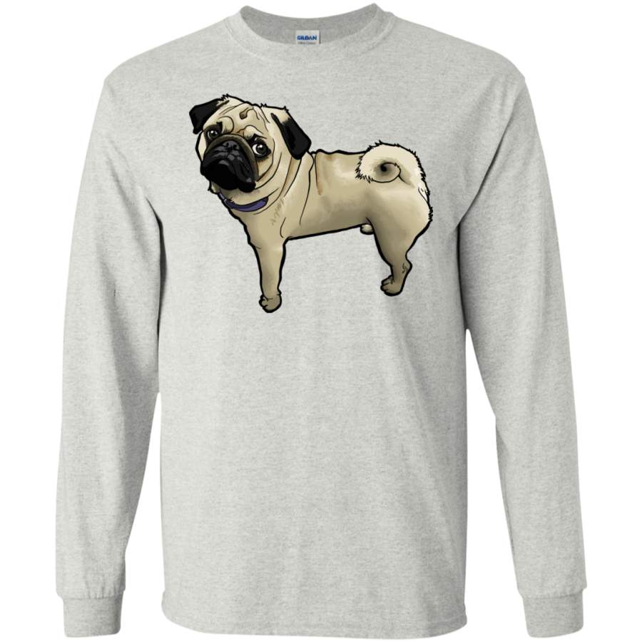 AGR Standing Pug T-Shirts & Hoodies