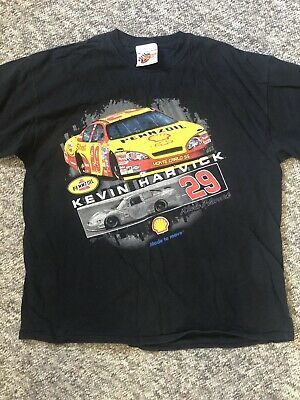 Vintage Kevin Harvick E.t. T-shirt Racing Nascar 2368