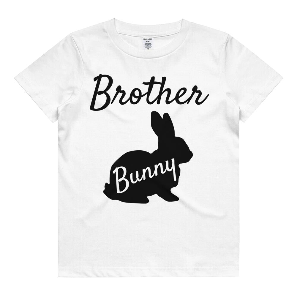 Brother Bunny T-shirt Matching Family Easter Shirts Pajamas Kids T Shirt