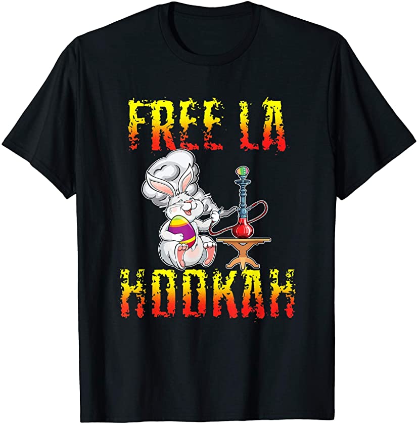 Easter Bunny – Free La Hookah Easter Sunday Shisha T-Shirt