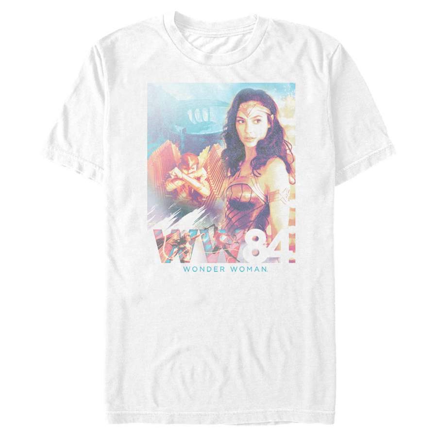 Wonder Woman 1984 Men’s WW84 Collage  T-Shirt