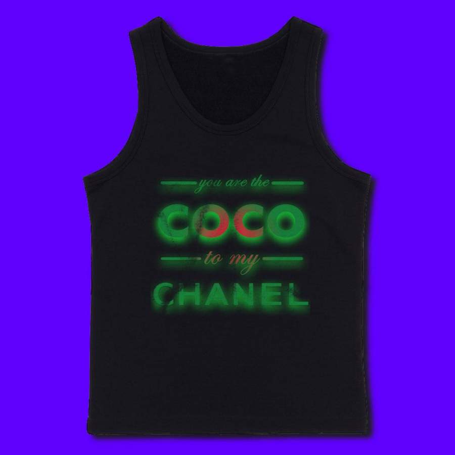 You Are The Coco To My Channell Logo Men’S Tank Top T-Shirt