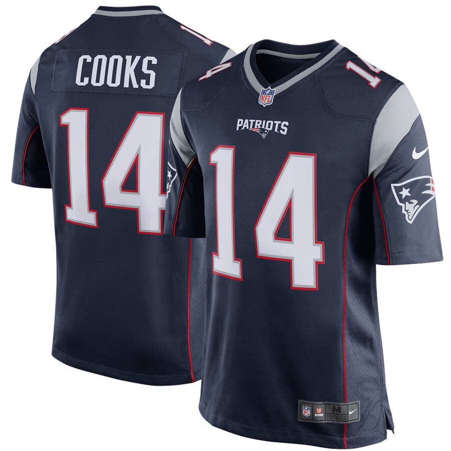 Brandin Cooks New England Patriots Nike Game Jersey – Navy