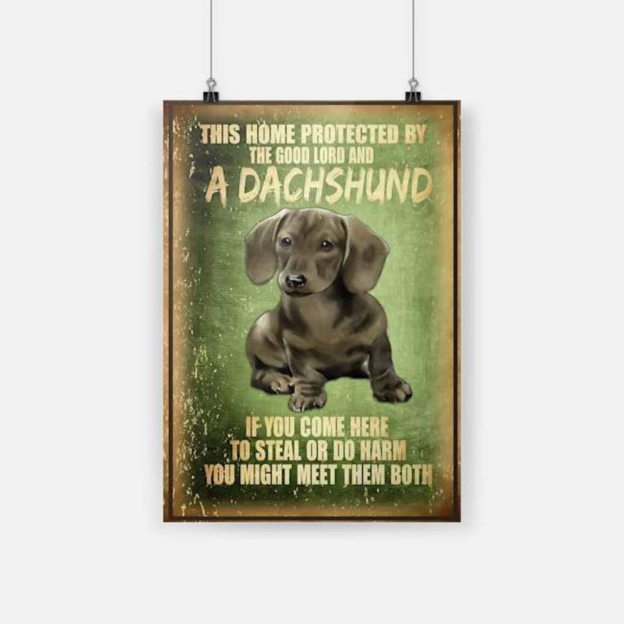 NMT1612 – Dachshund- Puppy – Poster