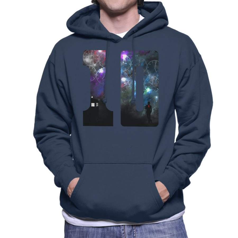 The 10th Doctor Who David Tennant Men’s Hooded Sweatshirt