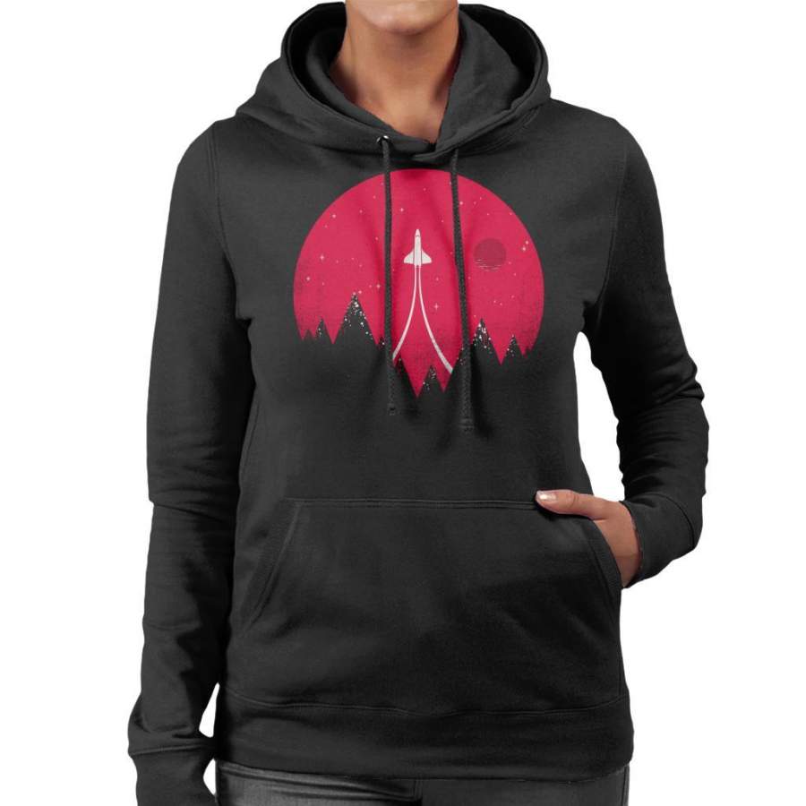 Journey To The Stars Women’s Hooded Sweatshirt