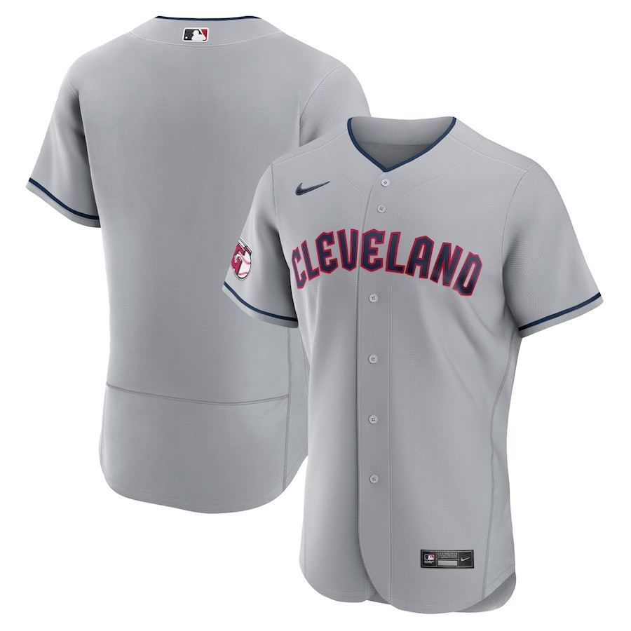 Cleveland Guardians MLB Baseball Team Red Alternate Team Gray Jersey For Guardians Fans