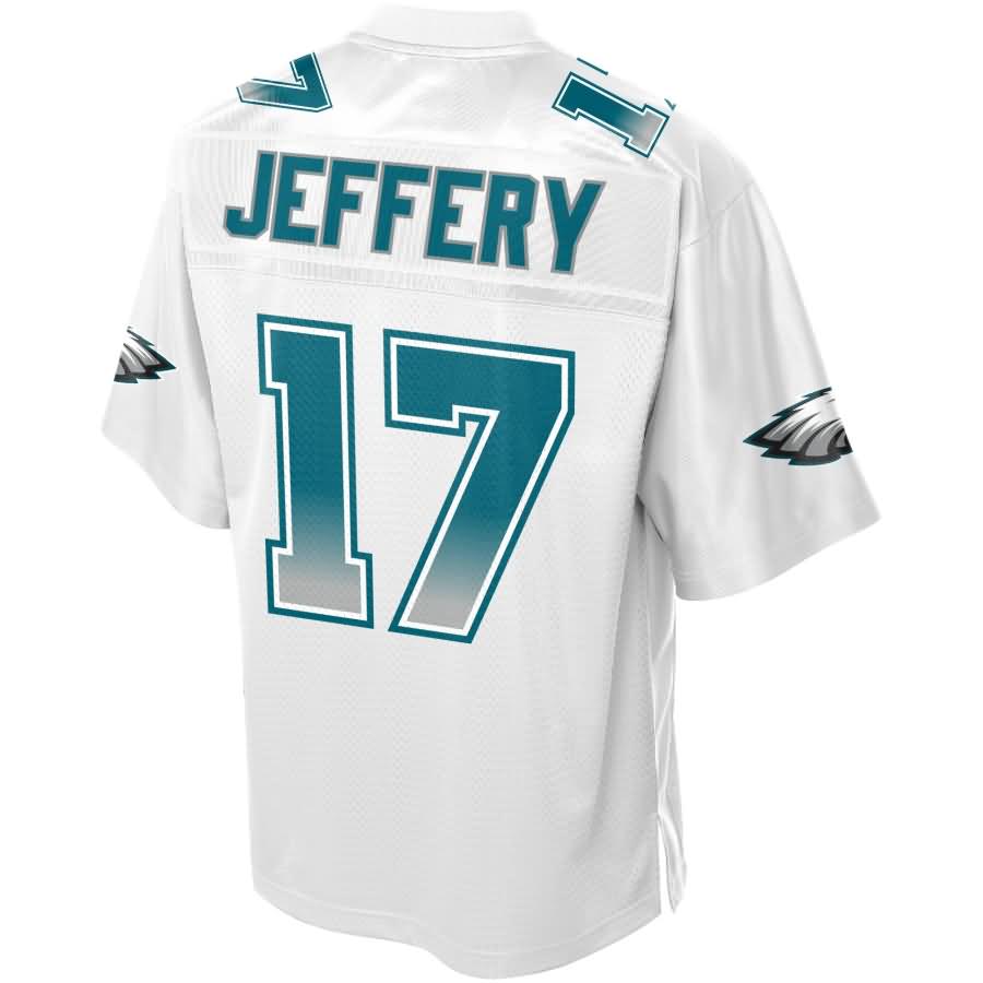 Alshon Jeffery Philadelphia Eagles NFL Pro Line By Fanatics Branded Fade Fashion Jersey – White