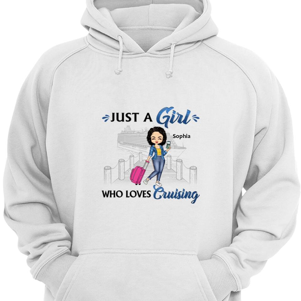 Just A Girl Boy Who Loves Cruising Personalized Hoodie – Trending Personalized