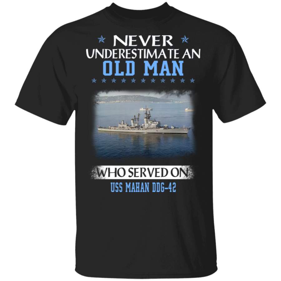 USS Mahan DDG-42 Veterans Day Christmas Gift T-Shirt