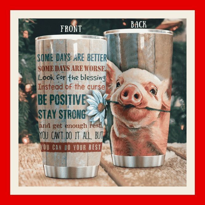 Farm Animals – Af.Pig&Flowers Tumbler