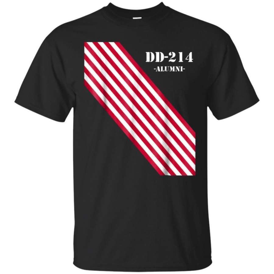 AGR Dd-214 Usa Army Veteran Alumni Us Stripes T-shirt