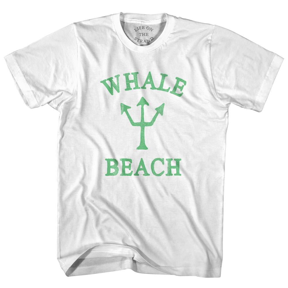 Nevada Whale Beach Emerald Art Womens Cotton Junior Cut T-Shirt