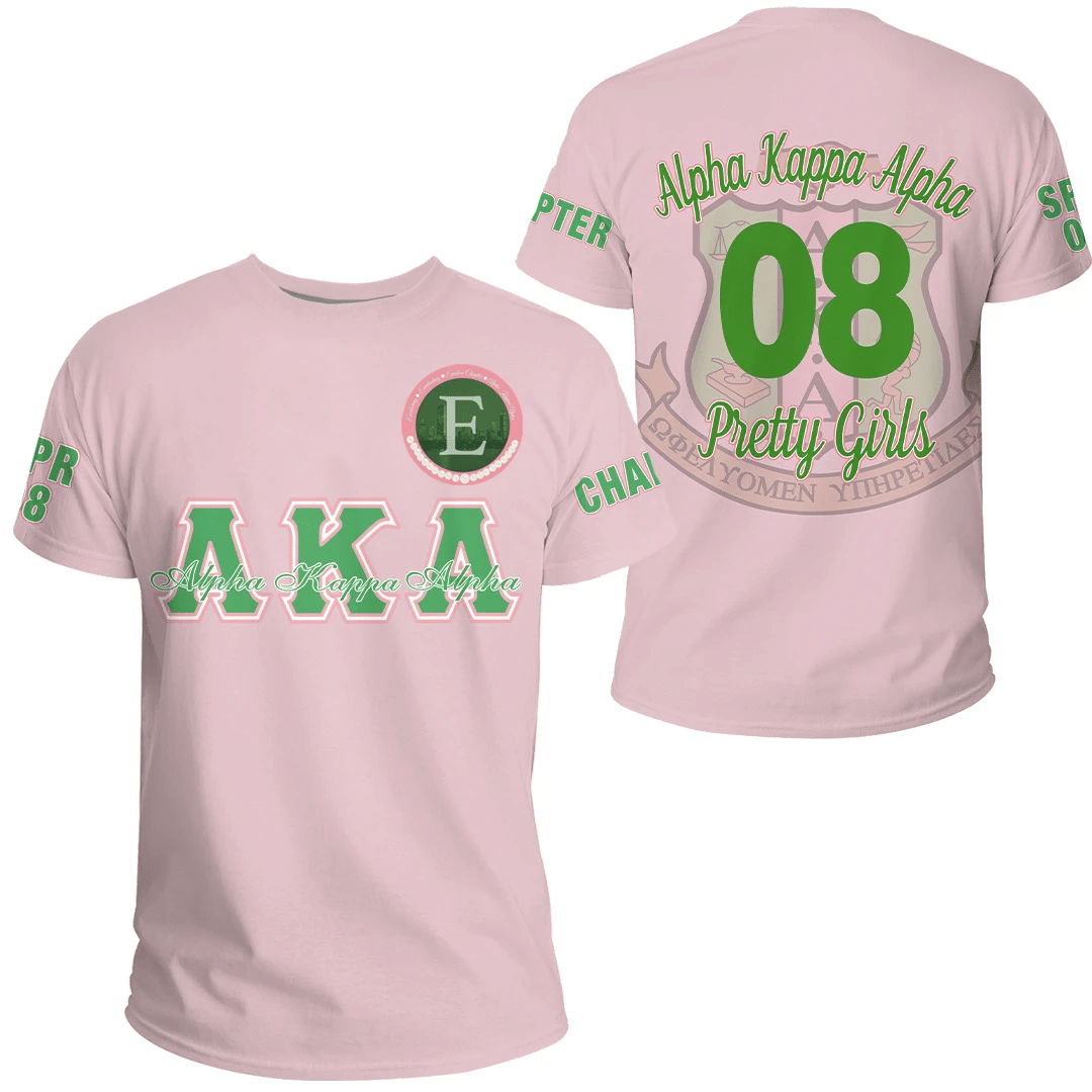 Africa Zone T-Shirt – Alpha Kappa Alpha – Epsilon Chapter Tee A7