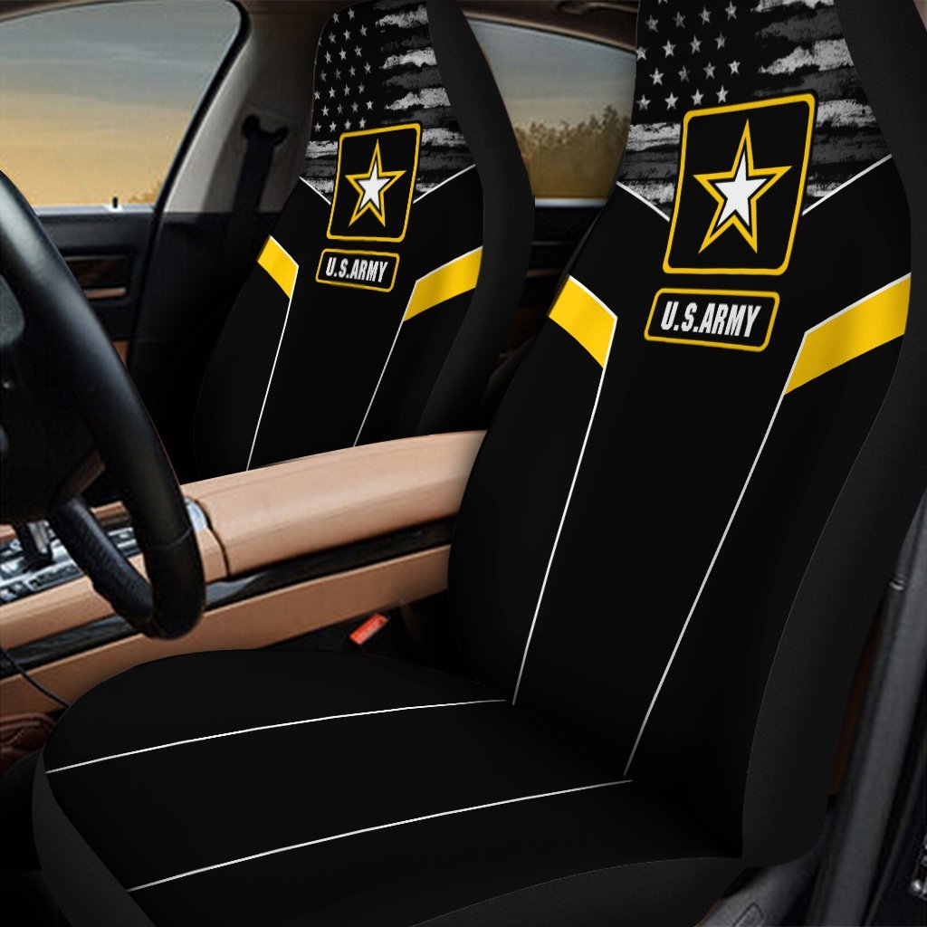 US Army 3D design print car seat covers