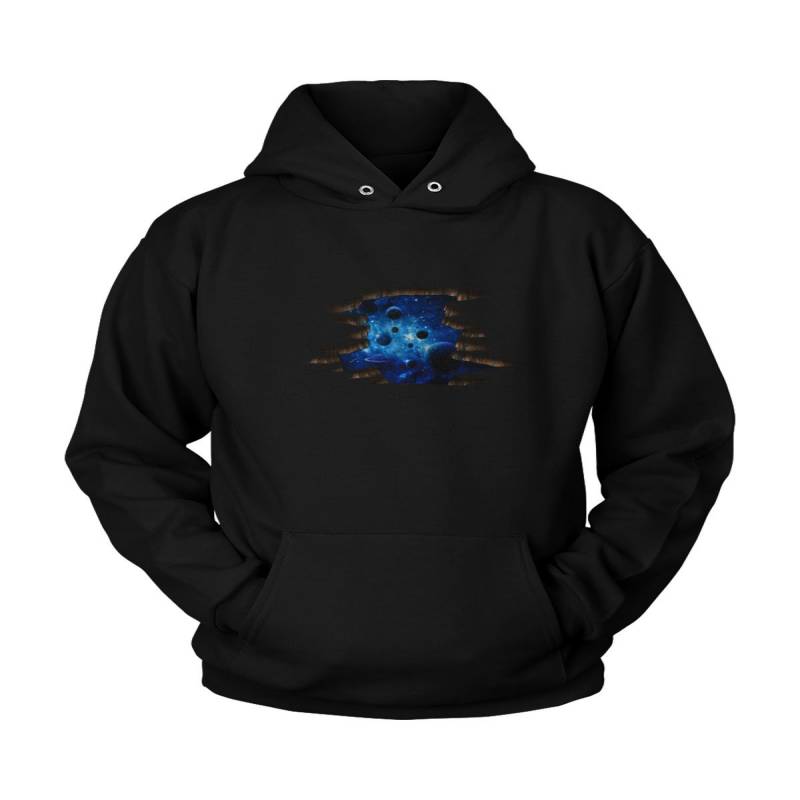 3d Cosmic Galaxy Planets Unisex Hoodie