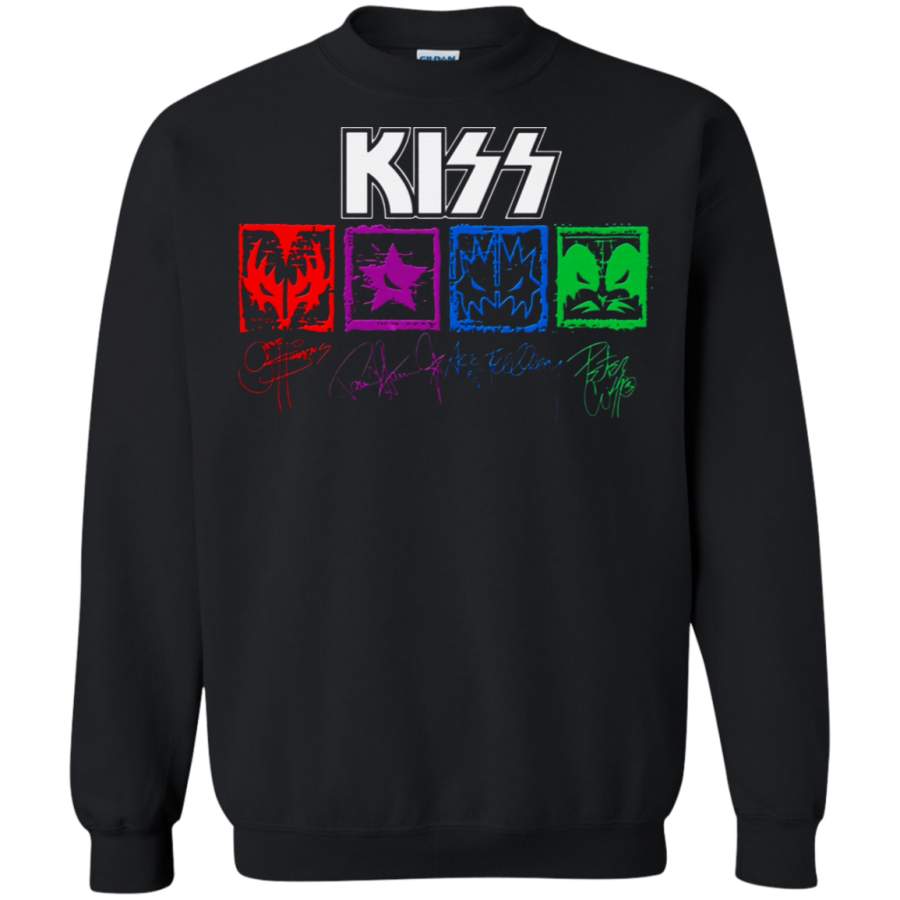 AGR KISS Paul Stanley Gene Simmons Tommy Thayer Eric Singer Sweatshirt