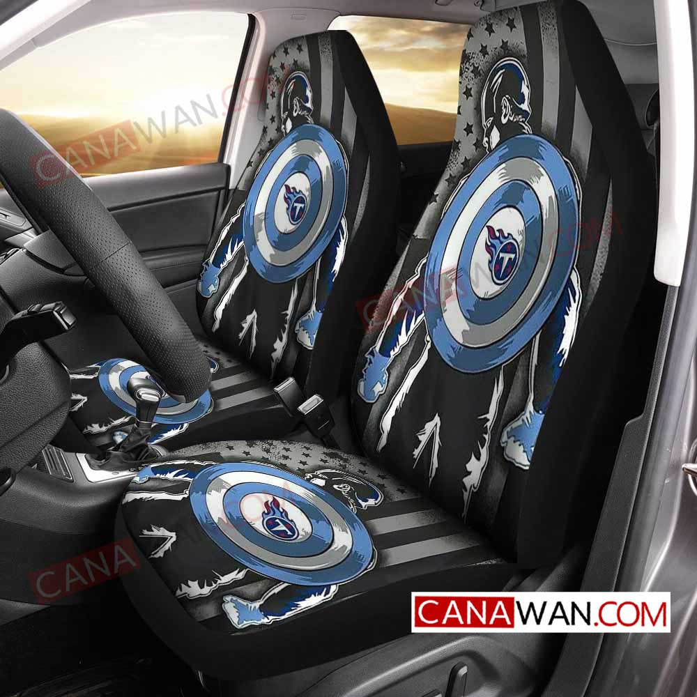 Tennessee Titans Style044 3D Customized Personalized Car Seat Cover