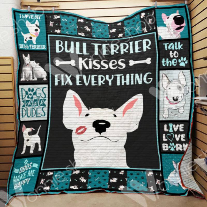 Bull Terrier Dog Blanket NOV0802 90O35