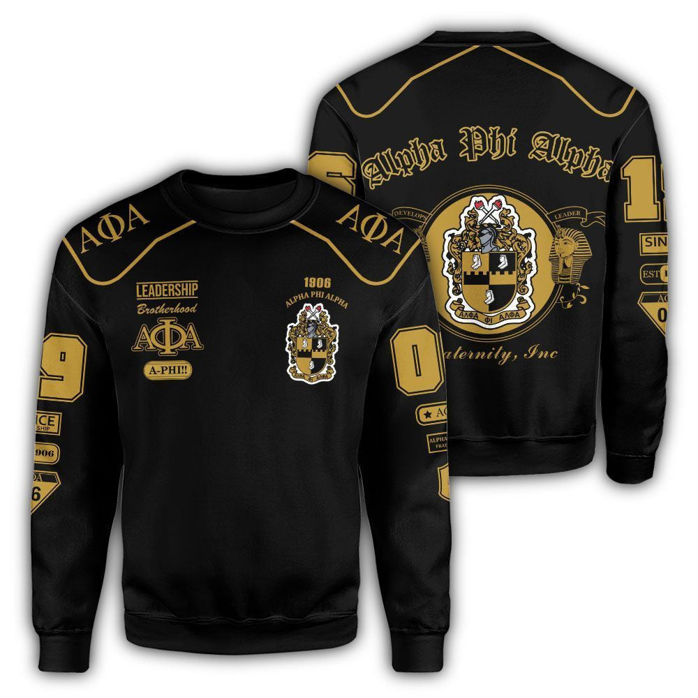 Fraternity Sweatshirt – Leadership Alpha Phi Alpha Crewneck Sweatshirt