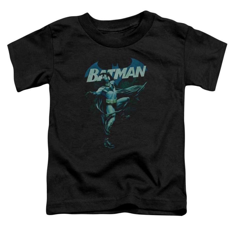 Batman – Blue Bat Short Sleeve Toddler Tee