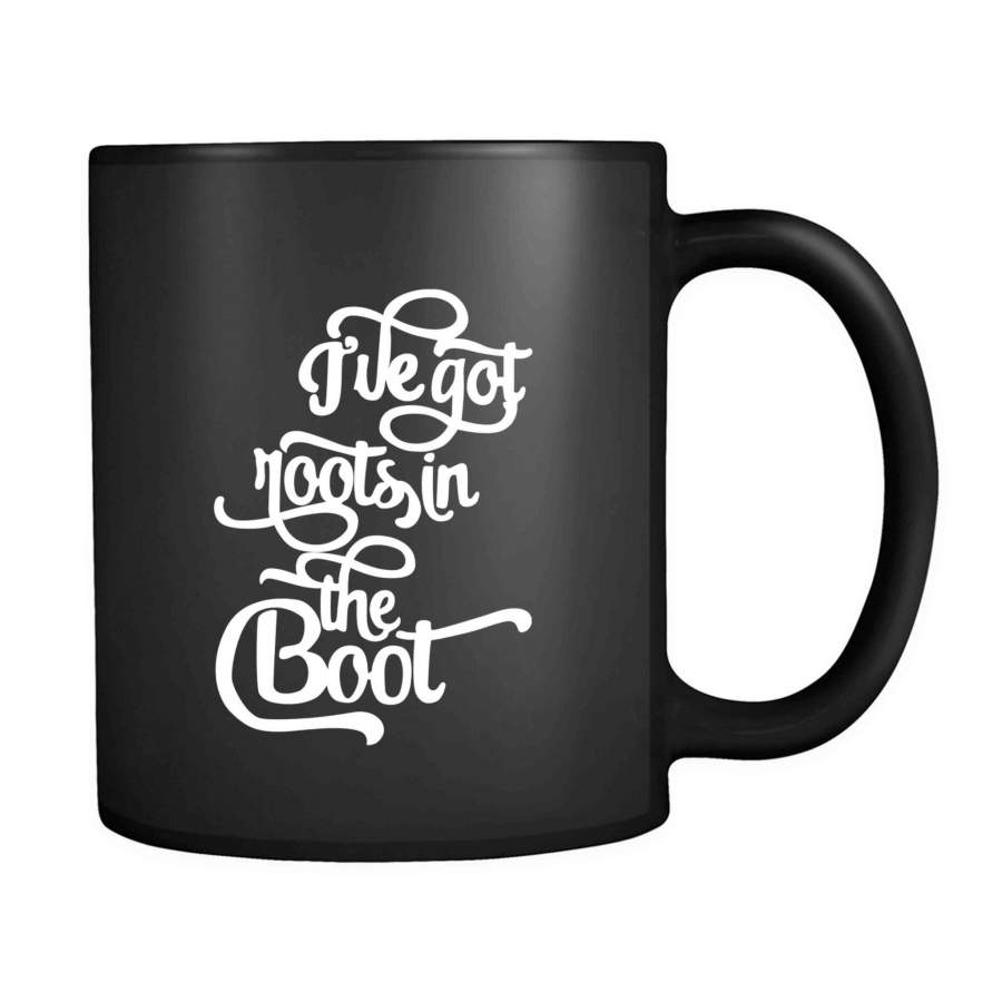 Football Season New Orleans Saints Football Favorite Team We Got Roots In The Boot 11oz Mug