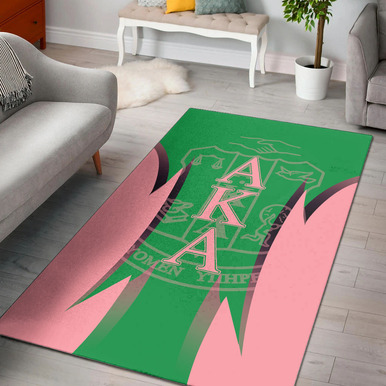 Alpha Kappa Alpha Area Rug – Sorority Limited Version Area Rug