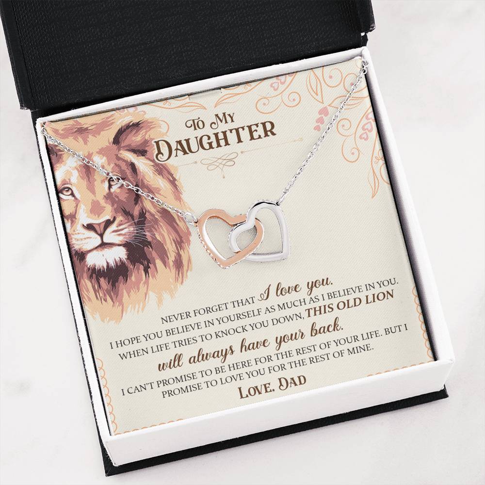 To My Daughter – This Old Lion – Necklace