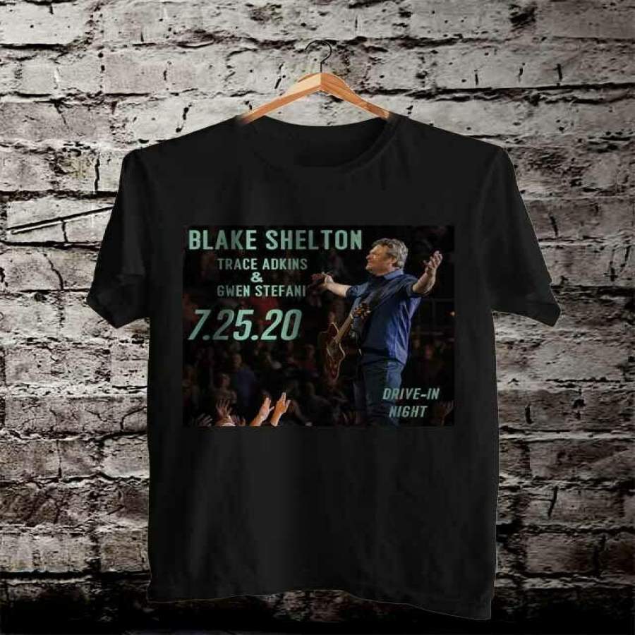 Blake Shelton Drive In Night 2022 T-Shirt