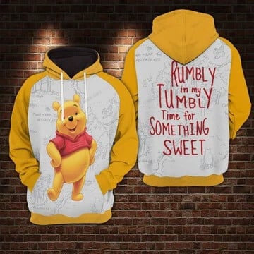 Winnie The Pooh Hoodie 3D 3Ho-U0M1