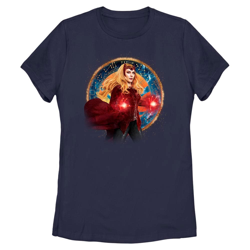 Wanda Portrait – Doctor Strange In The Multiverse Of Madness Navy Women’S Cut Tee