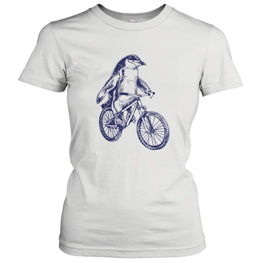 SEEMBO Penguin Cycling Bicycle Bicycling Biker Biking Bike shirt Women’s T-Shirt