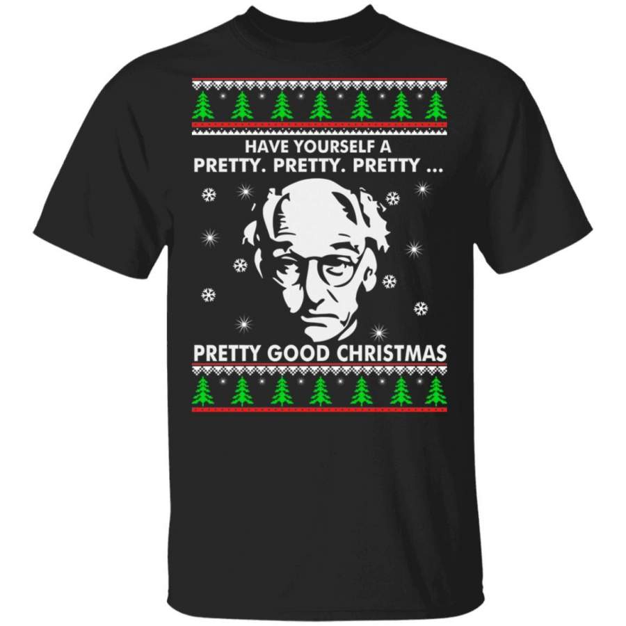 Larry David Pretty Good Christmas hoodie, sweater, t shirt By Vevotee Store